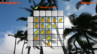 screenshot of Hawaii Five in a Row for Windows