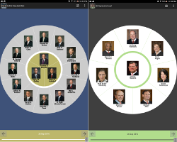 screenshots of apostles and supreme court app